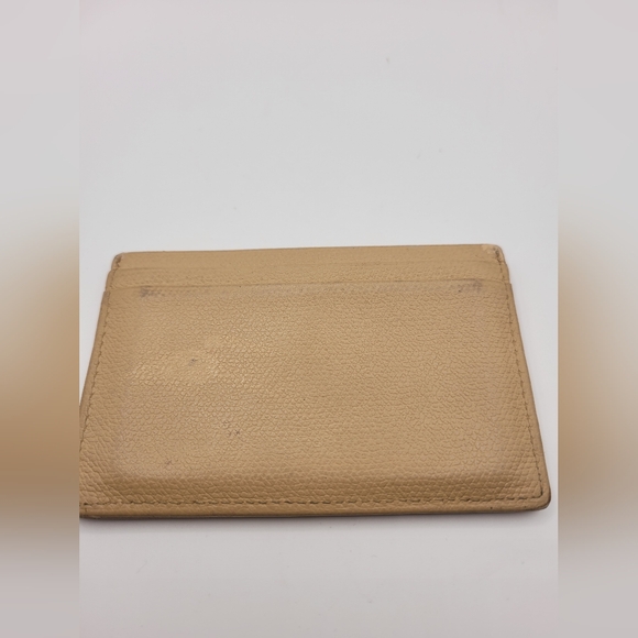 Chanel Coco Button Beige Gold Unisex Card Case - Picture 3 of 3
